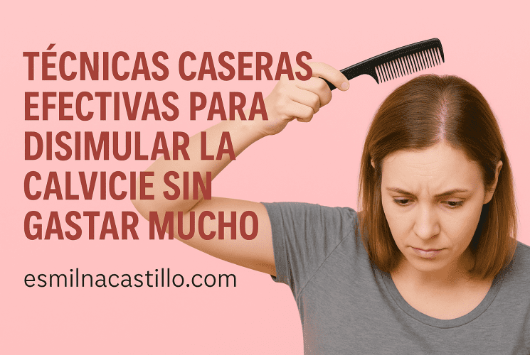 Técnicas caseras efectivas para disimular la calvicie sin gastar mucho