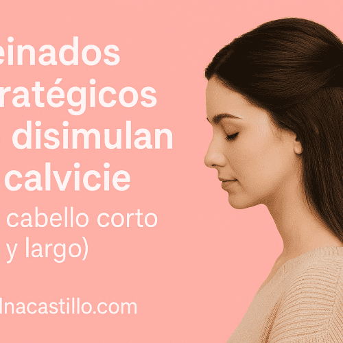 Peinados estratégicos que disimulan la calvicie