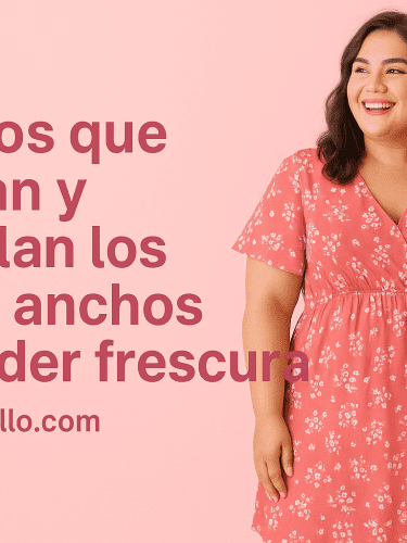 TOP 5 Vestidos que estilizan y disimulan los brazos anchos sin perder frescura