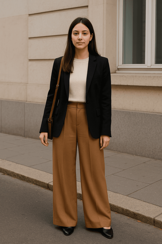 Cómo Elegir Pantalones Palazzo Para Bajitas Sin Perder Proporción