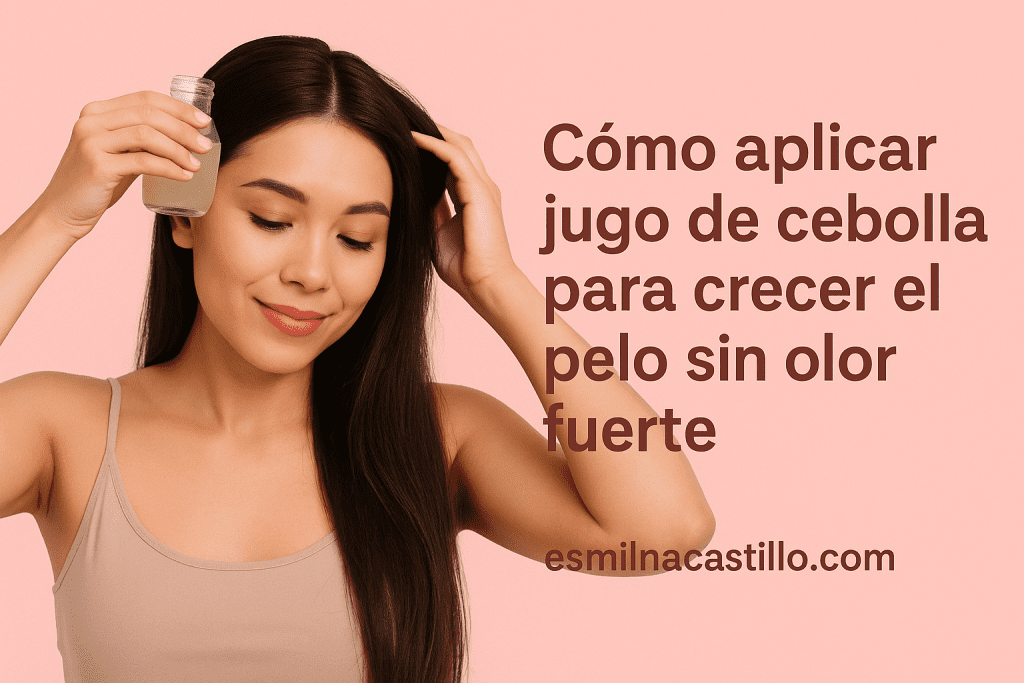 Cómo Aplicar Jugo De Cebolla Para Crecer El Pelo Sin Olor Fuerte