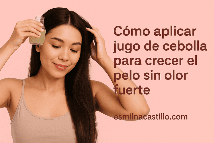 Cómo Aplicar Jugo De Cebolla Para Crecer El Pelo Sin Olor Fuerte