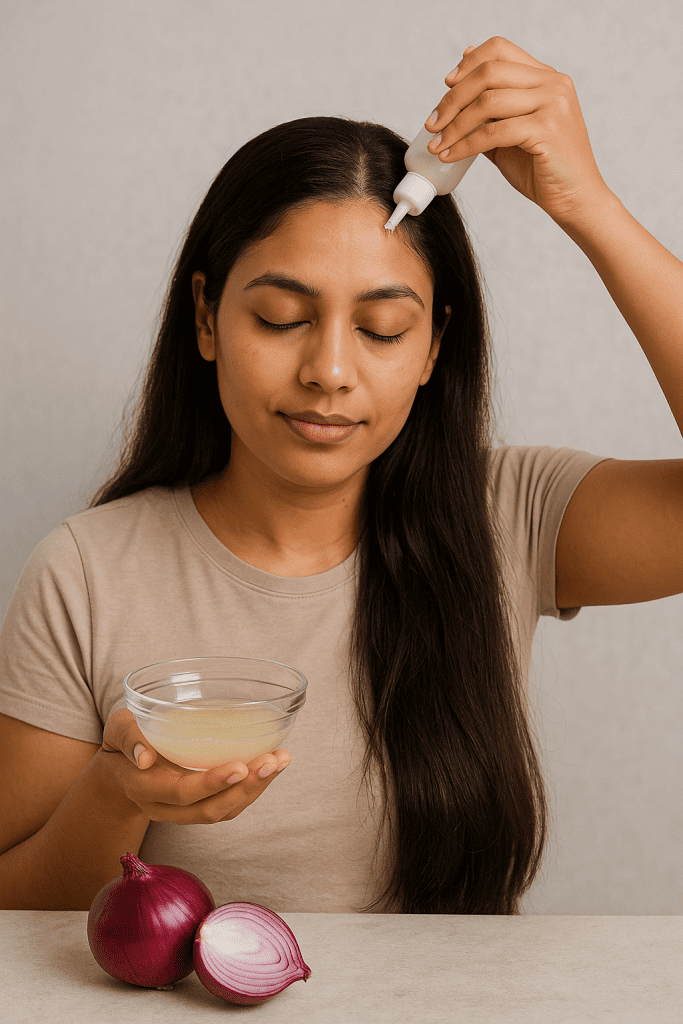 Cómo Aplicar Jugo De Cebolla Para Crecer El Pelo Sin Olor Fuerte