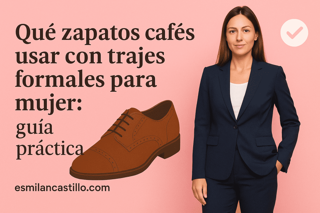 Qué Zapatos Cafés Usar Con Trajes Formales Para Mujer