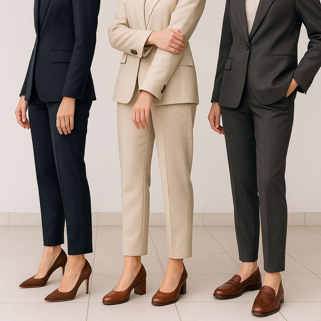 Qué Zapatos Cafés Usar Con Trajes Formales Para Mujer
