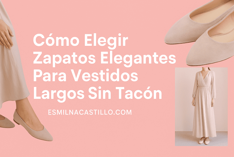 Cómo Elegir Zapatos Elegantes Para Vestidos Largos Sin Tacón