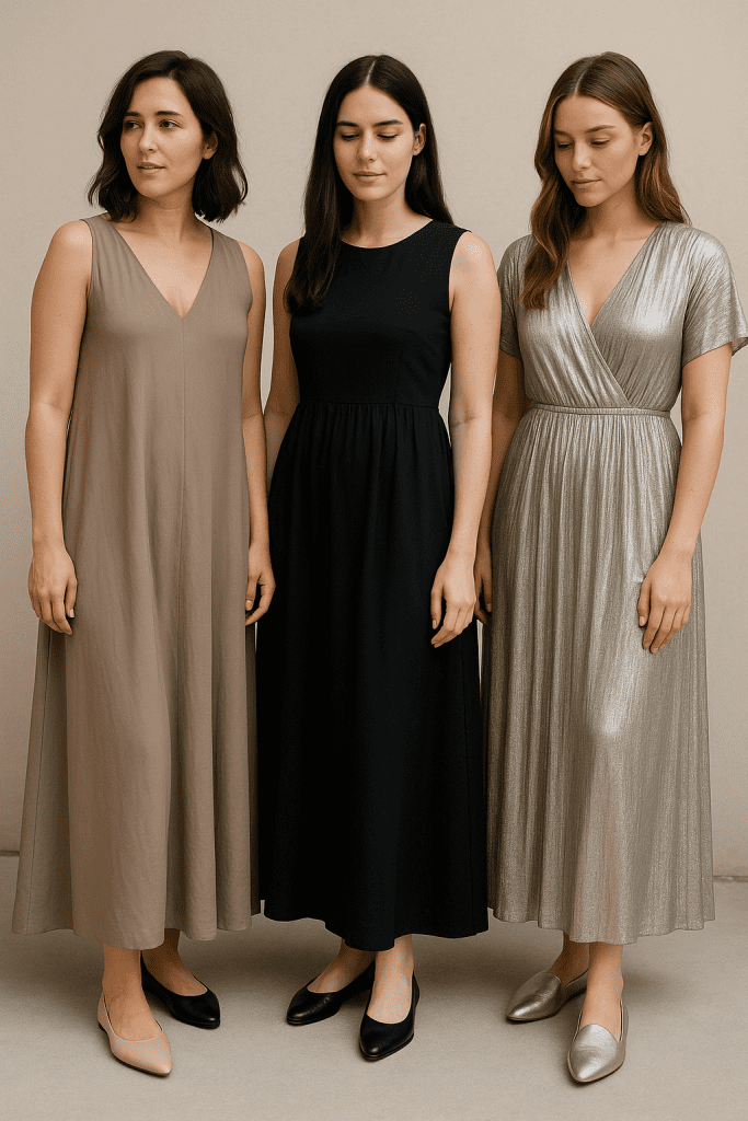 Cómo Elegir Zapatos Elegantes Para Vestidos Largos Sin Tacón