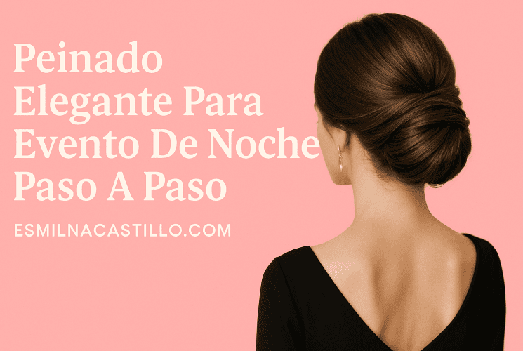 Peinado Elegante Para Evento De Noche Paso A Paso