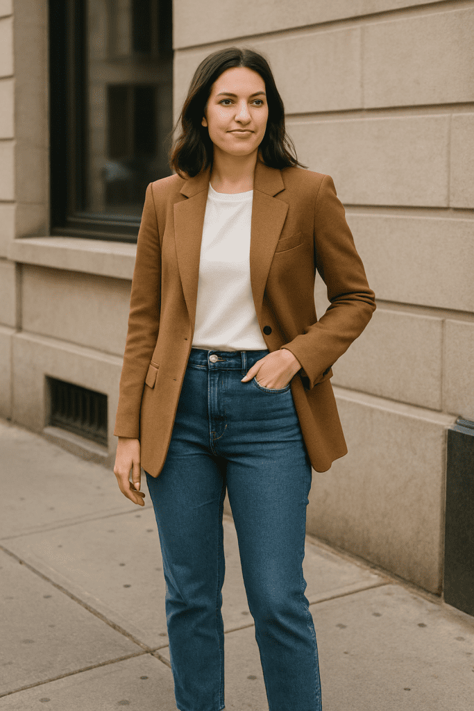 Vestir Casual Mujer Con Jeans Básicos