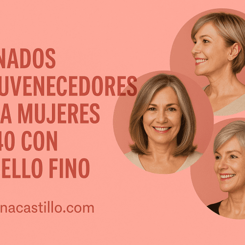 Peinados Rejuvenecedores Para Mujeres De 40 Con Cabello Fino