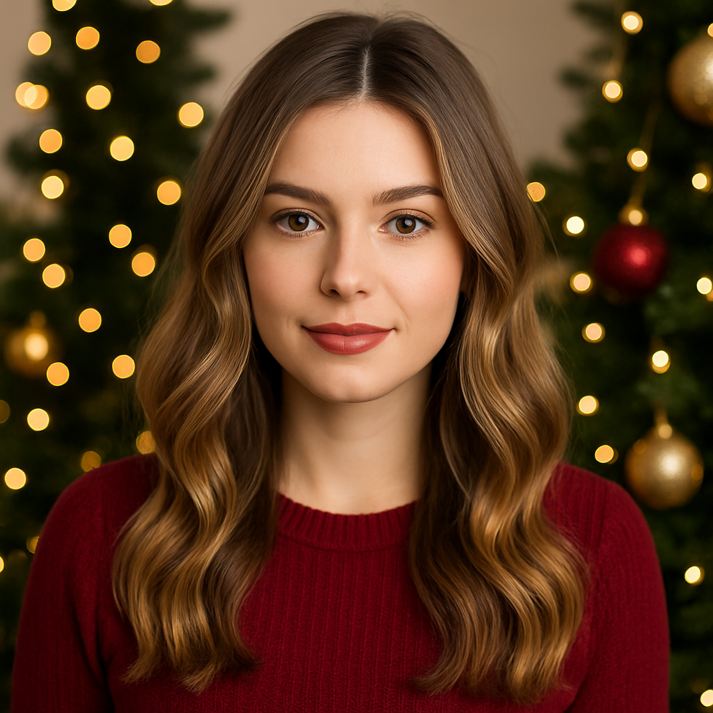 Los Mejores Peinados para Navidad con Cabello Suelto