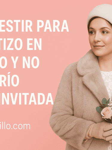 Cómo Vestir Para Un Bautizo En Invierno Y No Pasar Frío Siendo Invitada