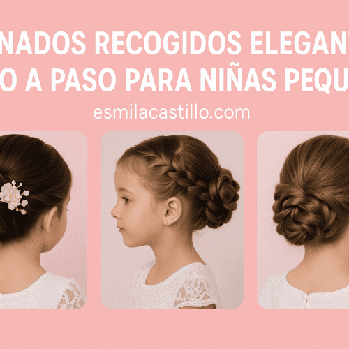 Peinados Recogidos Elegantes Paso A Paso Para Niñas Pequeñas
