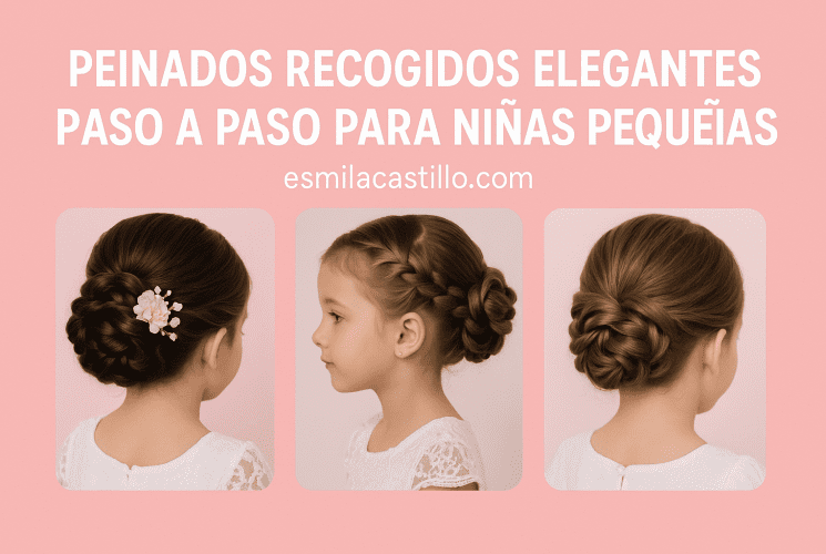 Peinados Recogidos Elegantes Paso A Paso Para Niñas Pequeñas