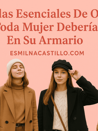 5 Prendas Esenciales De Otoño Que Toda Mujer Debería Tener En Su Armario