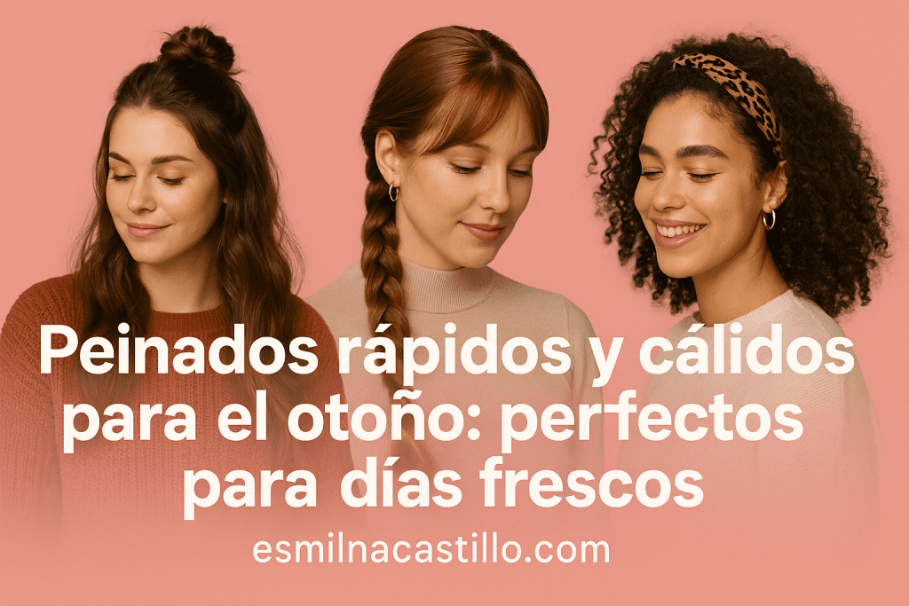 Peinados Rápidos Y Cálidos Para El Otoño