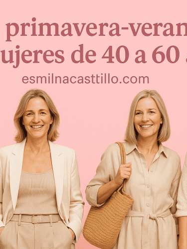 Outfits primavera-verano 2025 para mujeres de 40 a 60 años