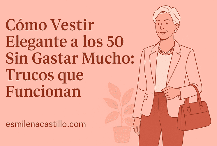 Cómo Vestir Elegante a los 50 Sin Gastar Mucho