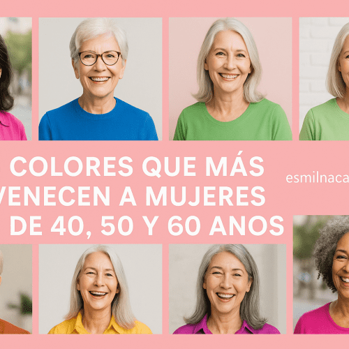 Colores que Más Rejuvenecen a Mujeres de 40, 50 y 60 Años