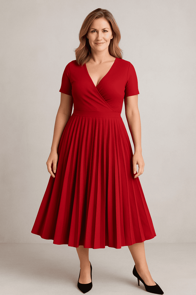 Vestidos Perfectos para Mujeres de 40+ Según Tu Tipo de Cuerpo
