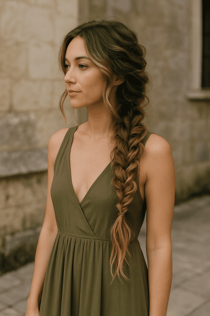 Peinados Con Trenzas Para Vestidos Largos