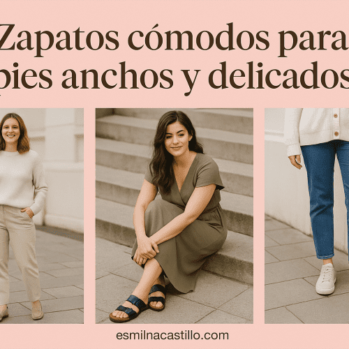 Zapatos Cómodos Para Pies Anchos Y Delicados