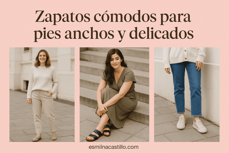 Zapatos Cómodos Para Pies Anchos Y Delicados