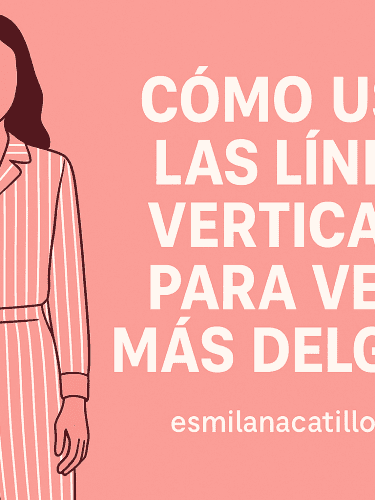 Cómo Usar las Líneas Verticales para Verte Más Delgada