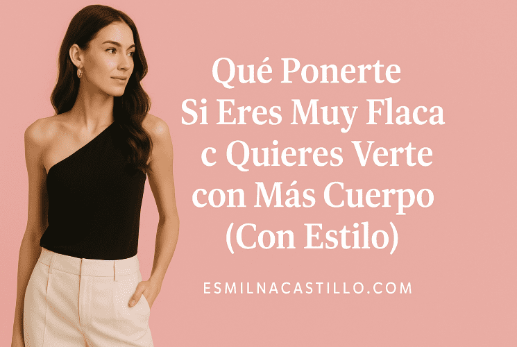 Qué Ponerte Si Eres Muy Flaca y Quieres Verte con Más Cuerpo (Con Estilo)