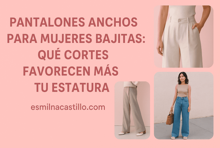 Pantalones Anchos para Mujeres Bajitas