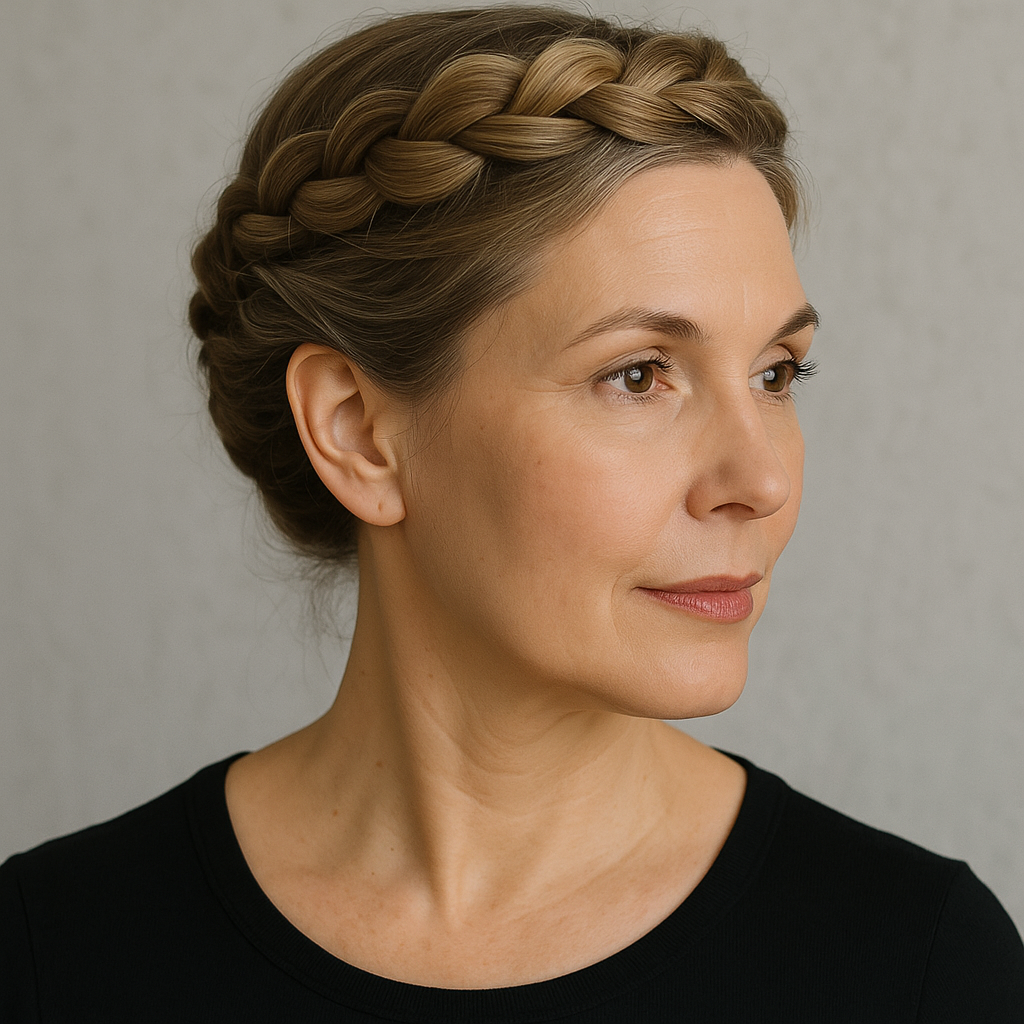 Trenzas Elegantes para Mujeres de 40+