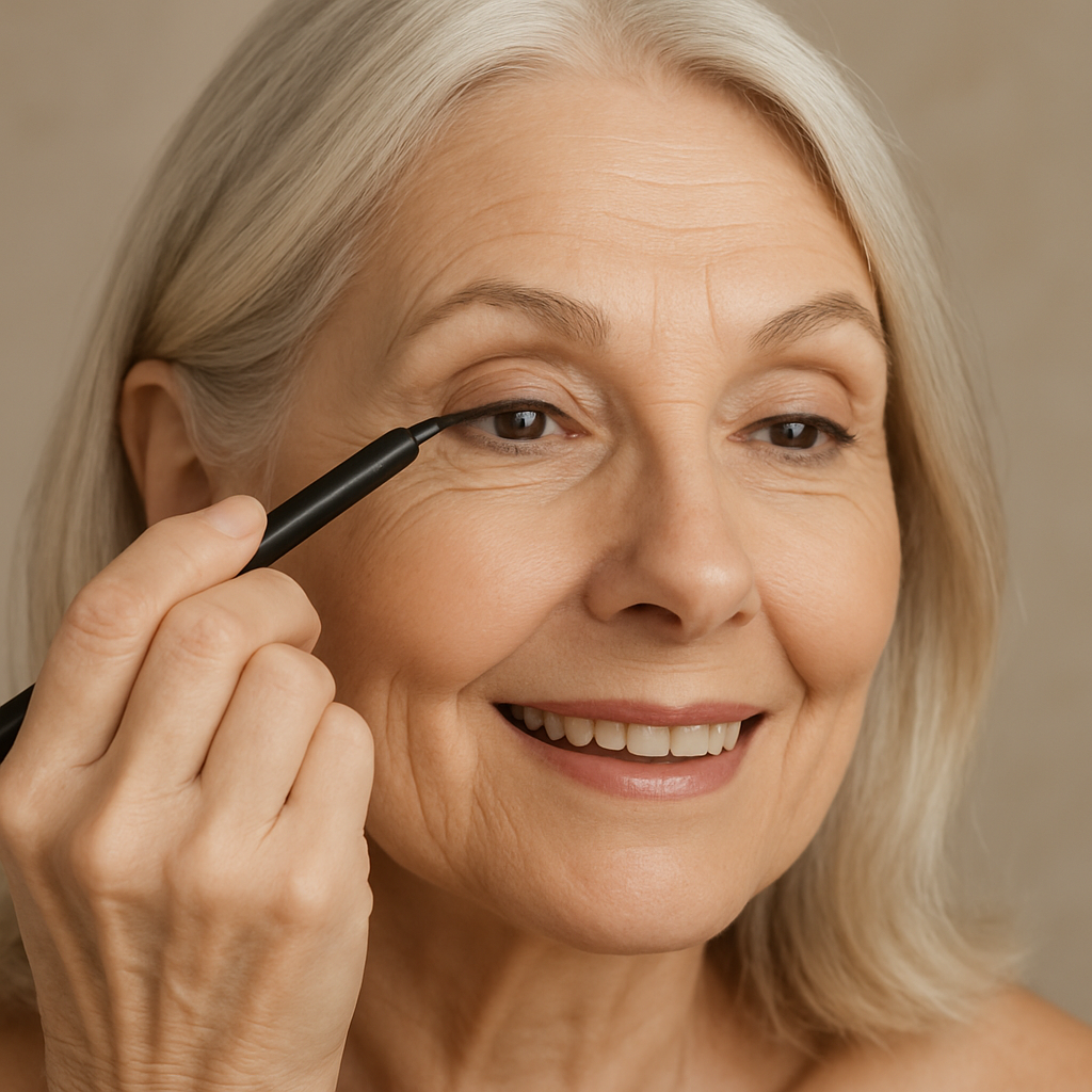 Cómo Delinear los Ojos Después de los 60 sin Marcar las Arrugas