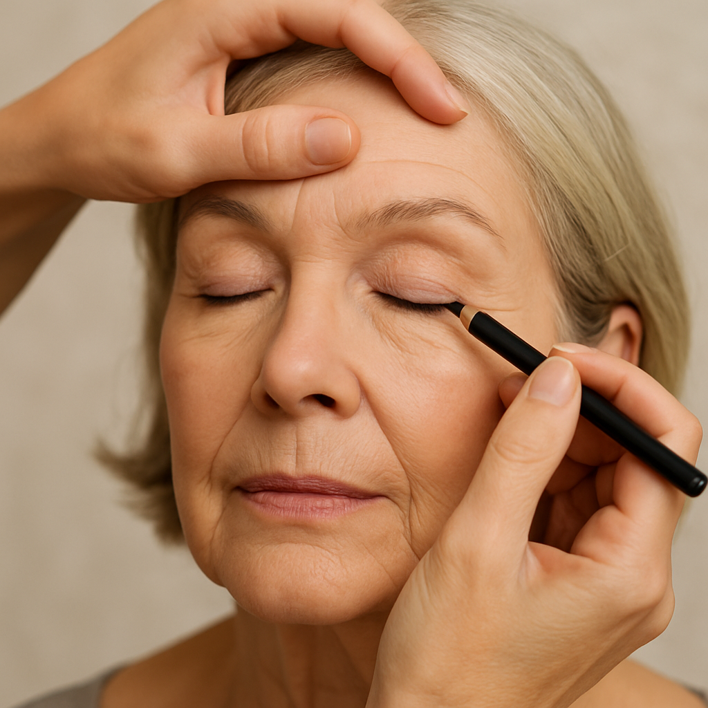 Cómo Delinear los Ojos Después de los 60 sin Marcar las Arrugas