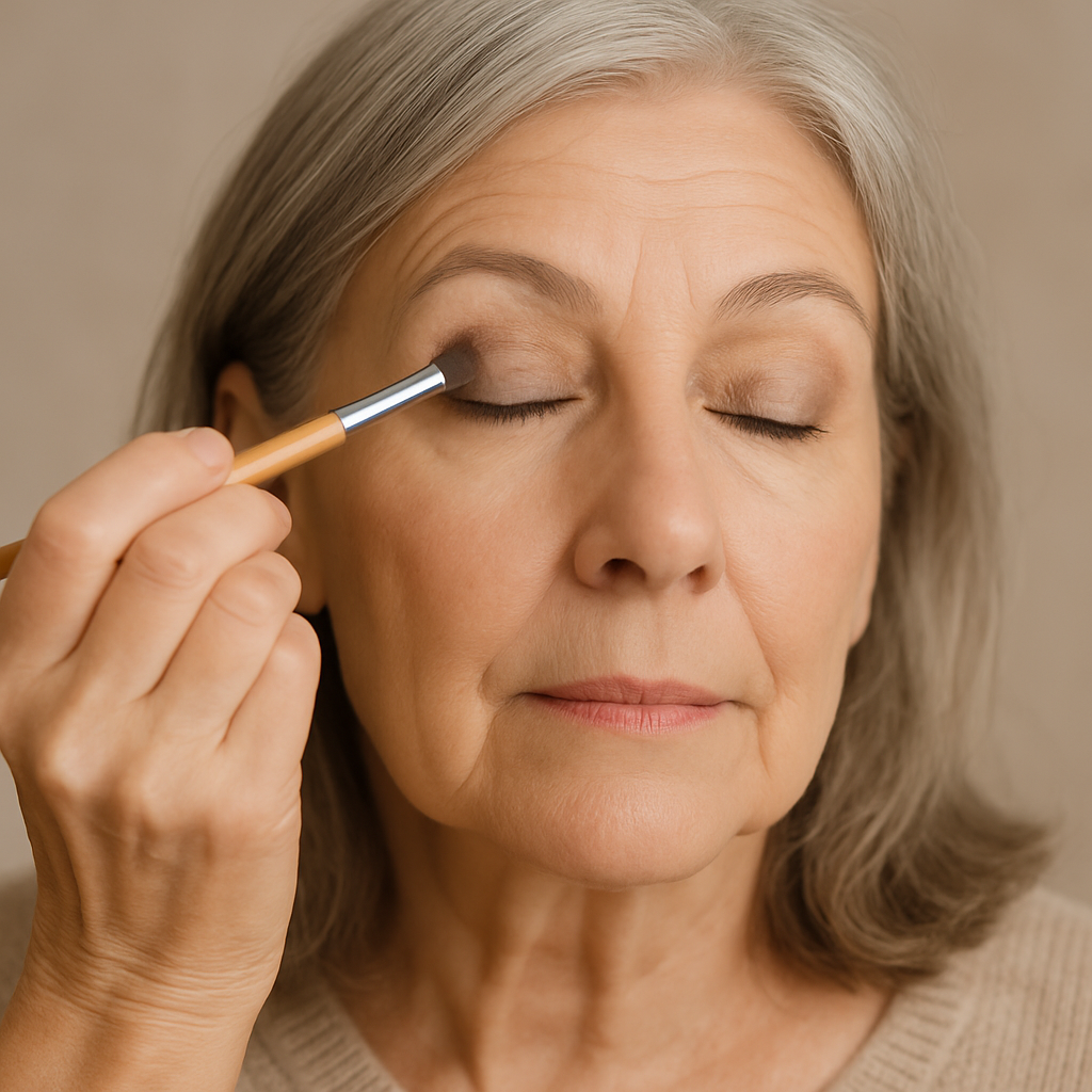 Delineado para Párpados Caídos en Mujeres de 60 Años