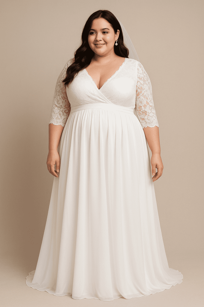 Vestidos de Matrimonio para Gorditas y Bajitas