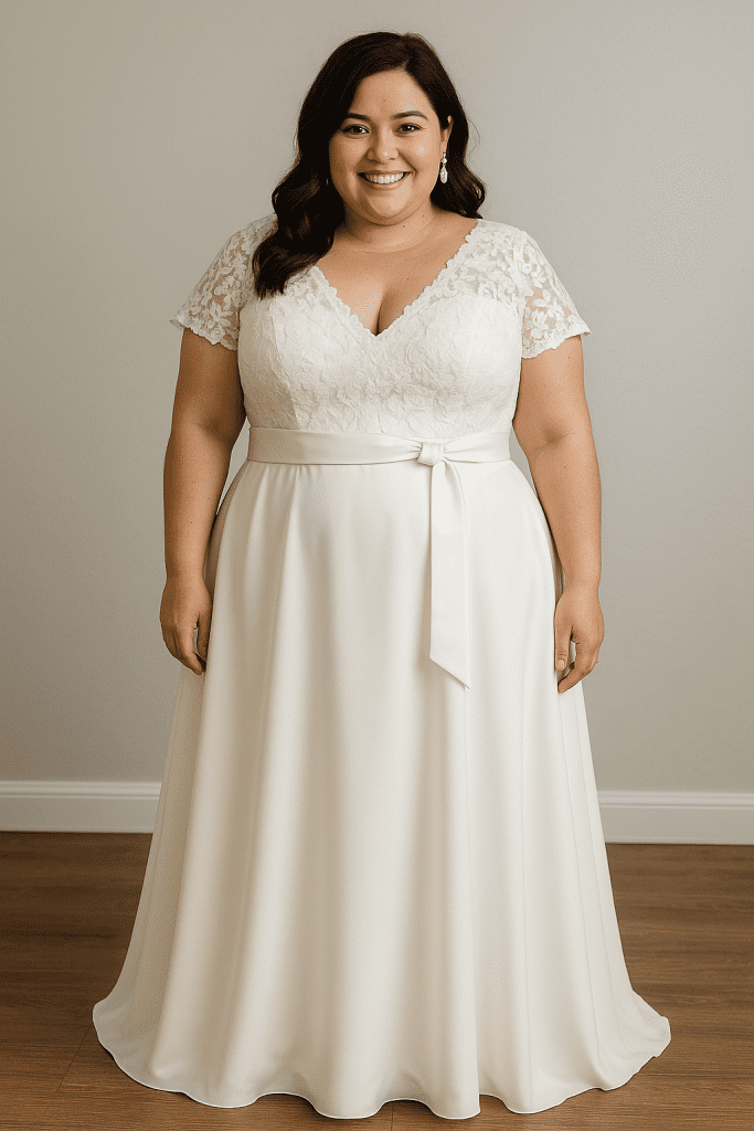 Vestidos de Matrimonio para Gorditas y Bajitas