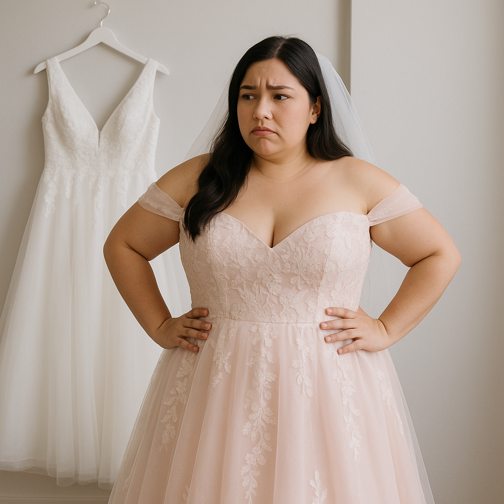 Errores que Evitar al Elegir un Vestido de Boda para Gorditas y Bajitas