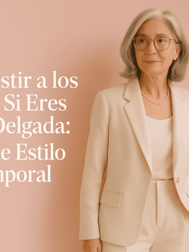 Cómo Vestir a los 50 Años Si Eres Baja y Delgada: Guía de Estilo Atemporal