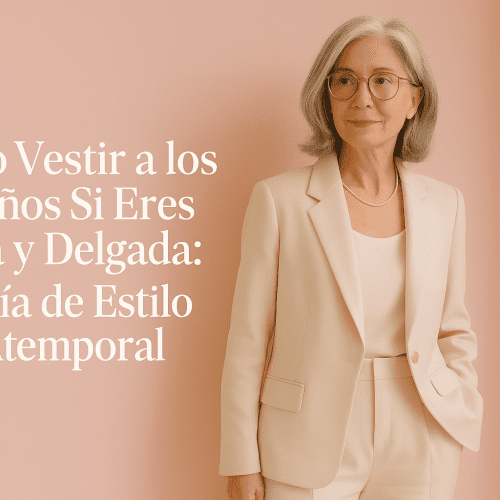 Cómo Vestir a los 50 Años Si Eres Baja y Delgada