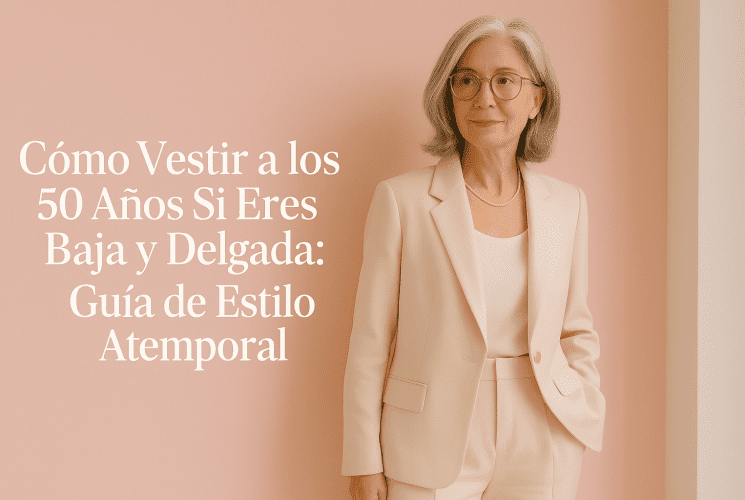 Cómo Vestir a los 50 Años Si Eres Baja y Delgada