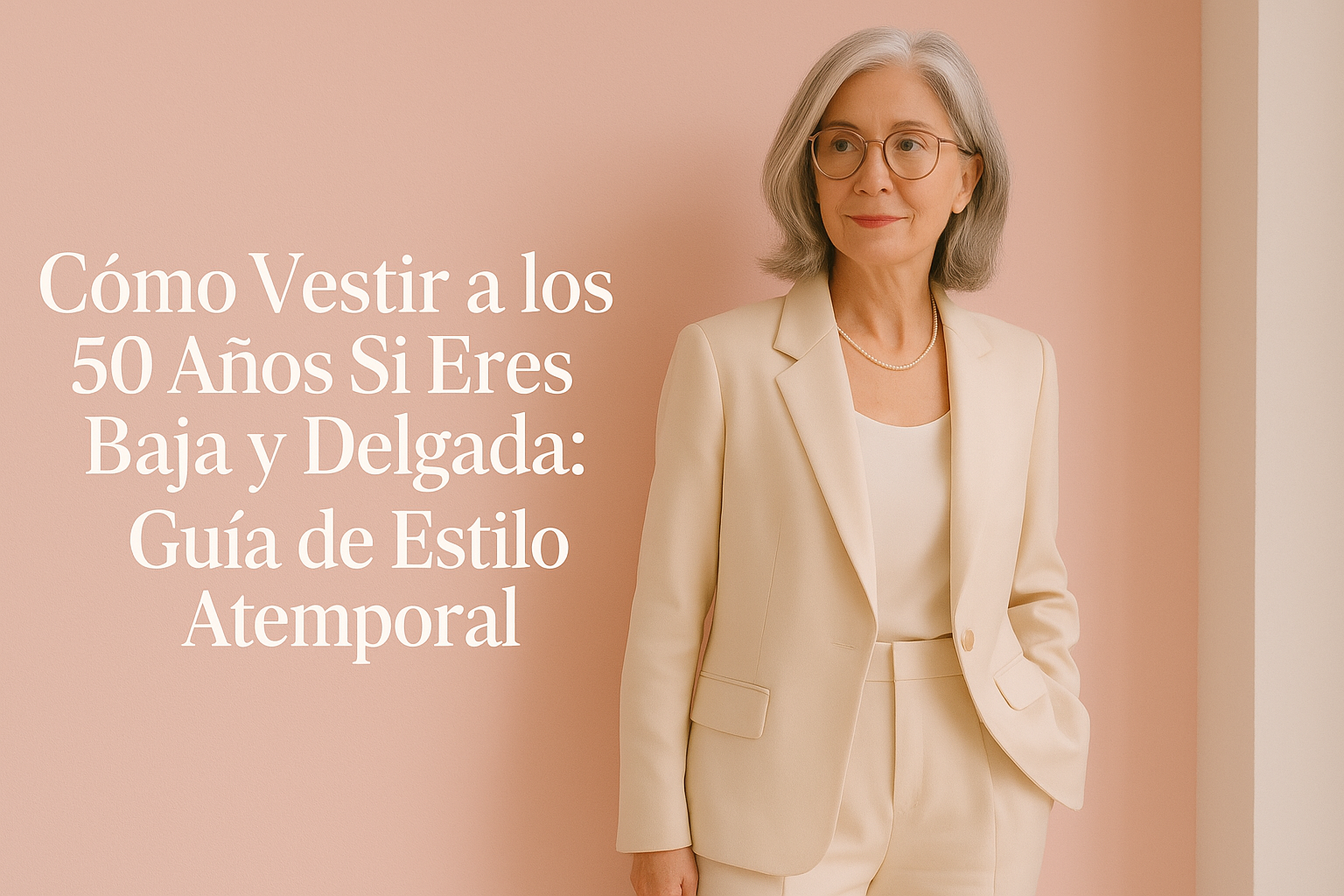 Cómo Vestir a los 50 Años Si Eres Baja y Delgada: Guía de Estilo ...