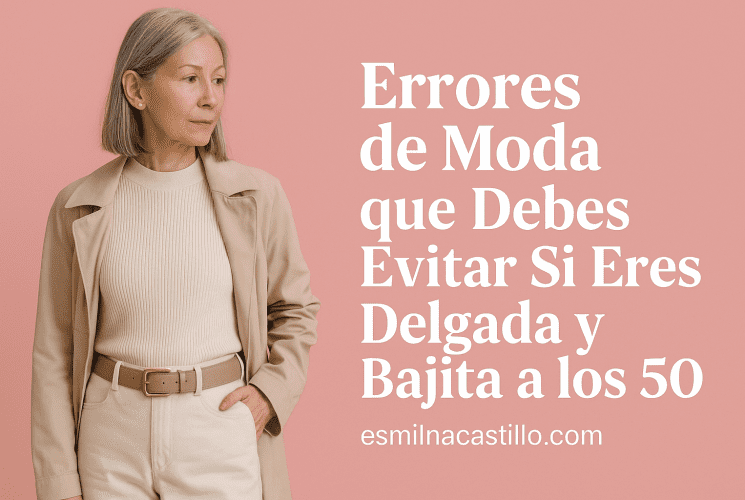 Errores de Moda que Debes Evitar Si Eres Delgada y Bajita a los 50