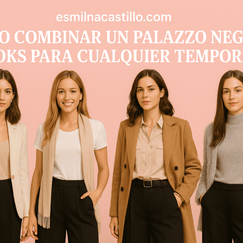 Cómo Combinar un Palazzo Negro