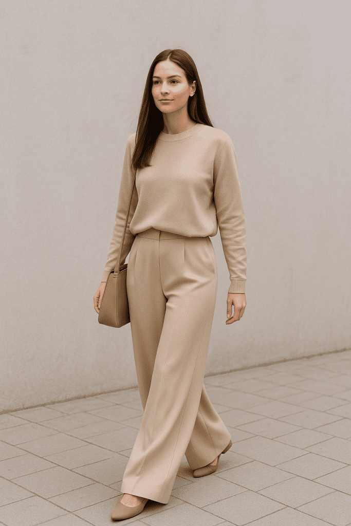 Cómo Usar Pantalones Palazzo y Lucir Más Alta