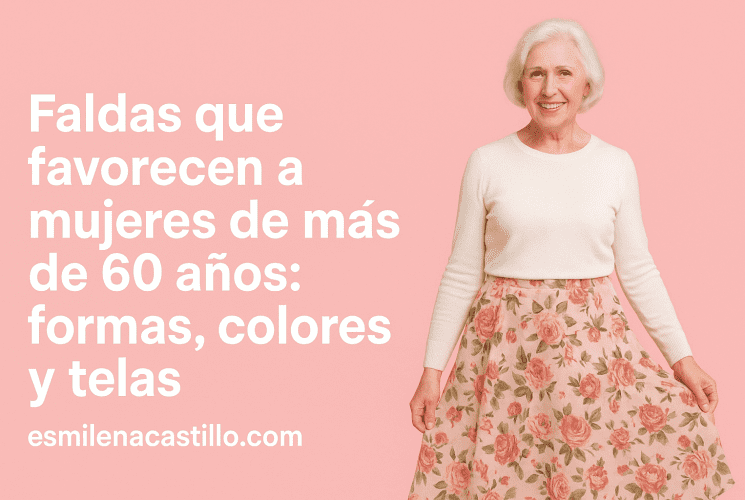 Faldas que favorecen a mujeres de más de 60 años