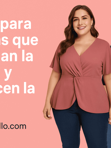 Top 7 Blusas para gorditas que disimulan la barriga y favorecen la figura