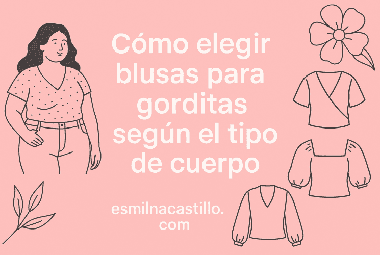Cómo Elegir Blusas para Gorditas Según el Tipo de Cuerpo