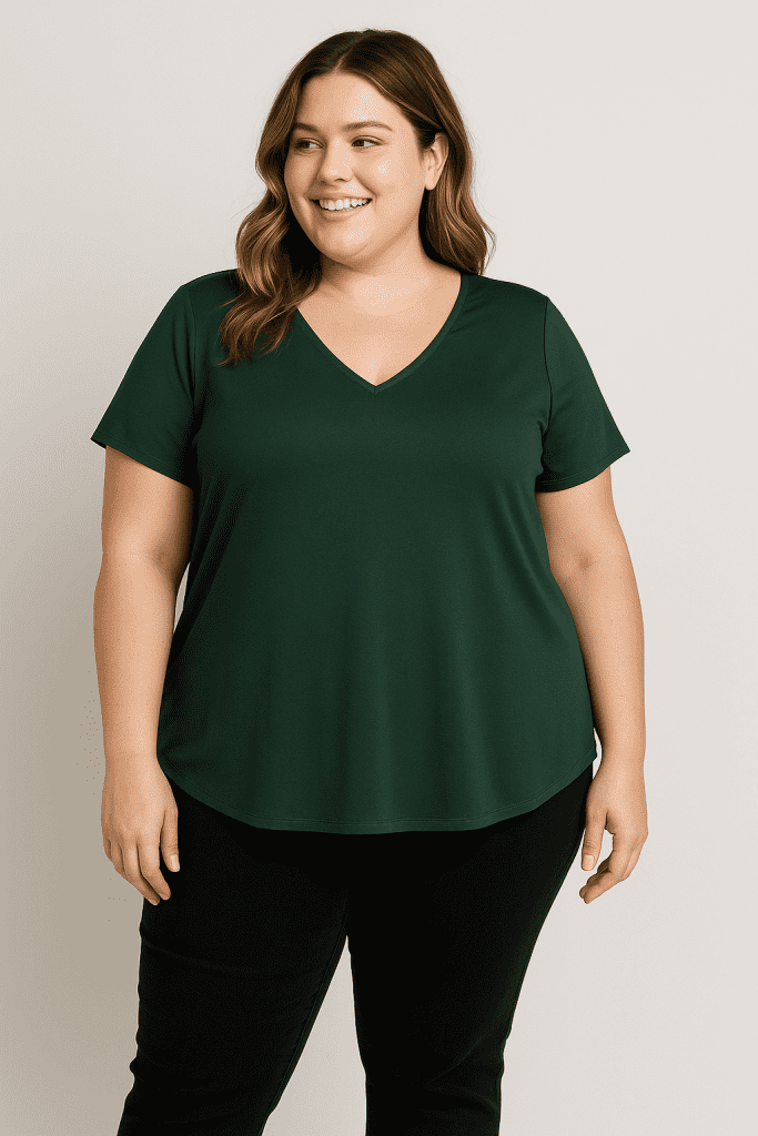 Cómo Elegir Blusas para Gorditas Según el Tipo de Cuerpo