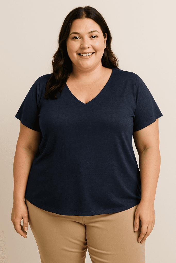 Cómo Elegir Blusas para Gorditas Según el Tipo de Cuerpo