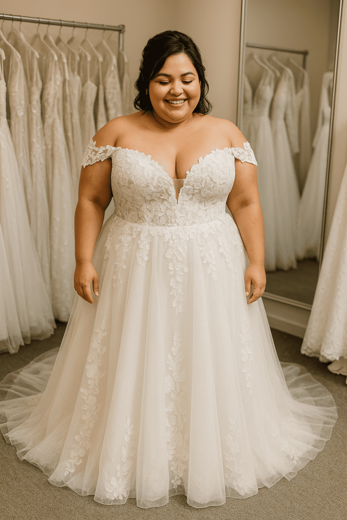 Cómo Elegir el Vestido de Boda Perfecto Si Eres Gordita y de Estatura Baja